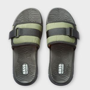 BASS OUTDOOR Topo Utility Comfort Slide Sandals Women’s Size 11